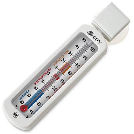 Allpoints Economy Refrigerator Freezer Thermometer 621152